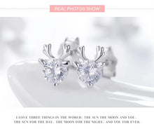 Cargar imagen en el visor de la galería, pendientes de tuerca de ciervo Milu para mujer