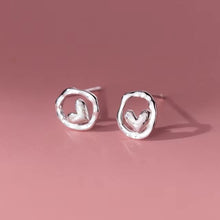 Load image into Gallery viewer, pendientes de plata de ley 925 para mujer