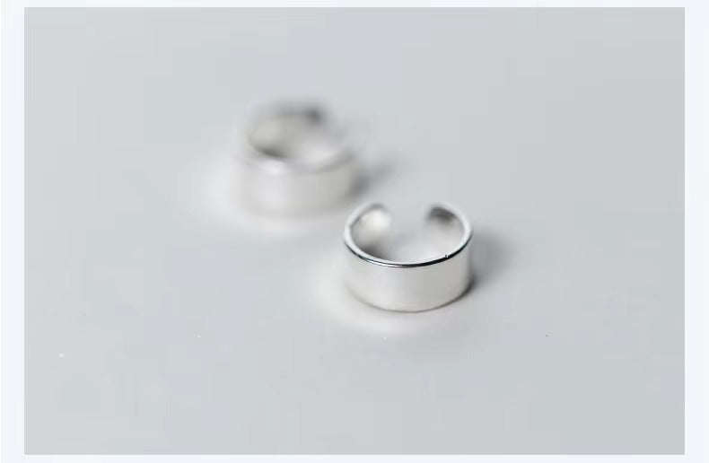 pendientes minimalistas de Plata de Ley 925 para mujer y niña