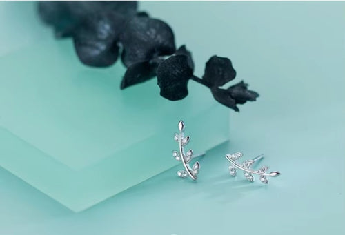 Vinage-pendientes de tuerca de árbol de la vida para mujer, de Plata de Ley 925, a la moda
