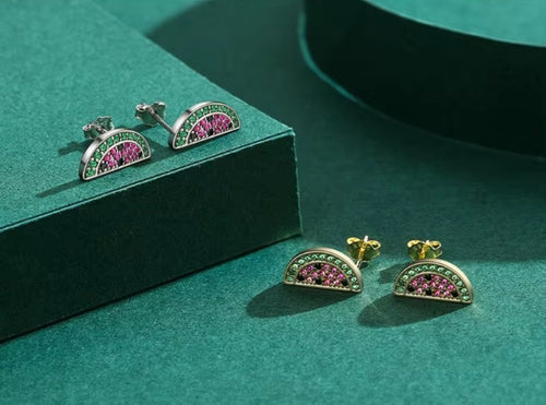 pendientes de plata esterlina 2021 para mujer y niña