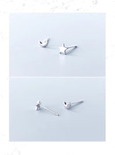 Load image into Gallery viewer, pendientes de plata de ley 100% antialérgicos para mujer