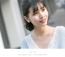 Load image into Gallery viewer, pendientes de plata de ley 925 con diseño geométrico para mujer, joyería fina con diseño de corazones bonitos