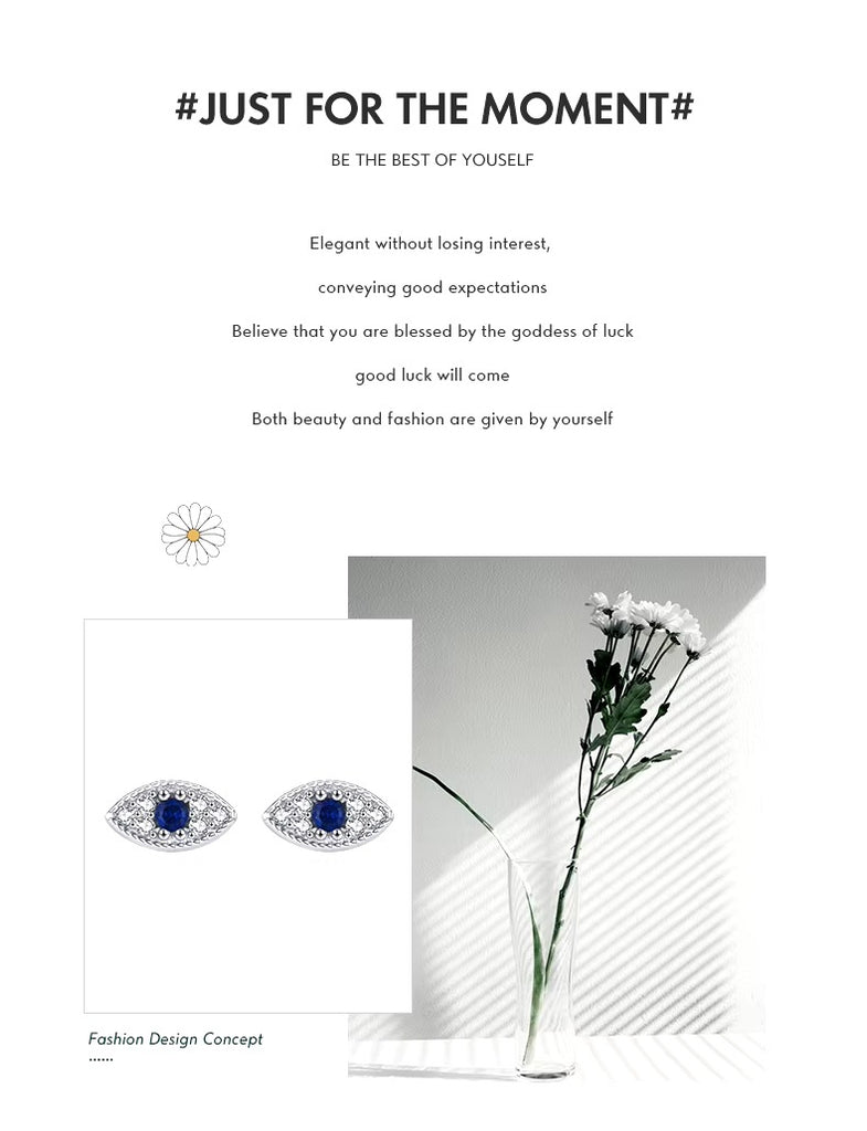 pendientes pequeños y bonitos de Plata de Ley 925 para mujer y niña