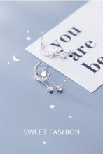 Load image into Gallery viewer, pendientes de plata de primera ley y circón para mujer