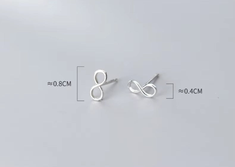 pendientes de plata de ley 925 con forma de corazón para mujer