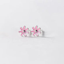 Load image into Gallery viewer, pendientes de plata de ley 925 para mujer y niña
