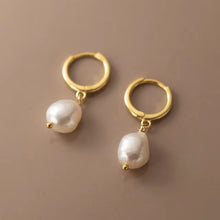 Load image into Gallery viewer, pendientes de aro de Plata de Ley 925 para mujer