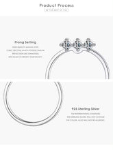 Load image into Gallery viewer, pendientes de plata de primera ley y Circonia cúbica para mujer