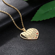 Load image into Gallery viewer, Collar de corazón personalizado para mujer Laila joyas