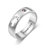 Anillo personalizado con nombre para mujer