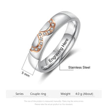 Load image into Gallery viewer, Anillos De Compromiso personalizados para hombres y mujeres