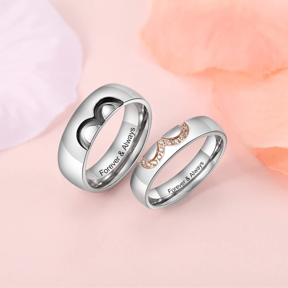 Anillos De Compromiso personalizados para hombres y mujeres