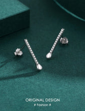 Load image into Gallery viewer, pendientes de plata de ley 925 auténtica para mujer