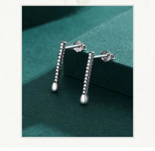 Load image into Gallery viewer, pendientes de plata de ley 925 auténtica para mujer