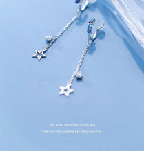 Load image into Gallery viewer, pendientes de plata de ley 925 con forma de U para mujer, joyería fina con Clips