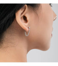 Load image into Gallery viewer, pendientes de plata de ley 925 para mujer y niña