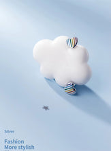 Load image into Gallery viewer, pendientes de plata de ley 925 con corazones de amor, joyería fina con cierre de tuerca