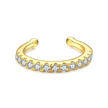 Load image into Gallery viewer, pendientes de plata de ley 925 para hombre y mujer, aretes con Clip brillante de circonita cúbica