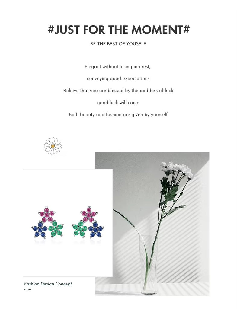 pendientes de plata de ley 925 auténtica para mujer