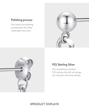 Load image into Gallery viewer, pendientes de plata de ley 925 para mujer y niña