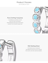 Load image into Gallery viewer, pendientes de aro Vintage para mujer