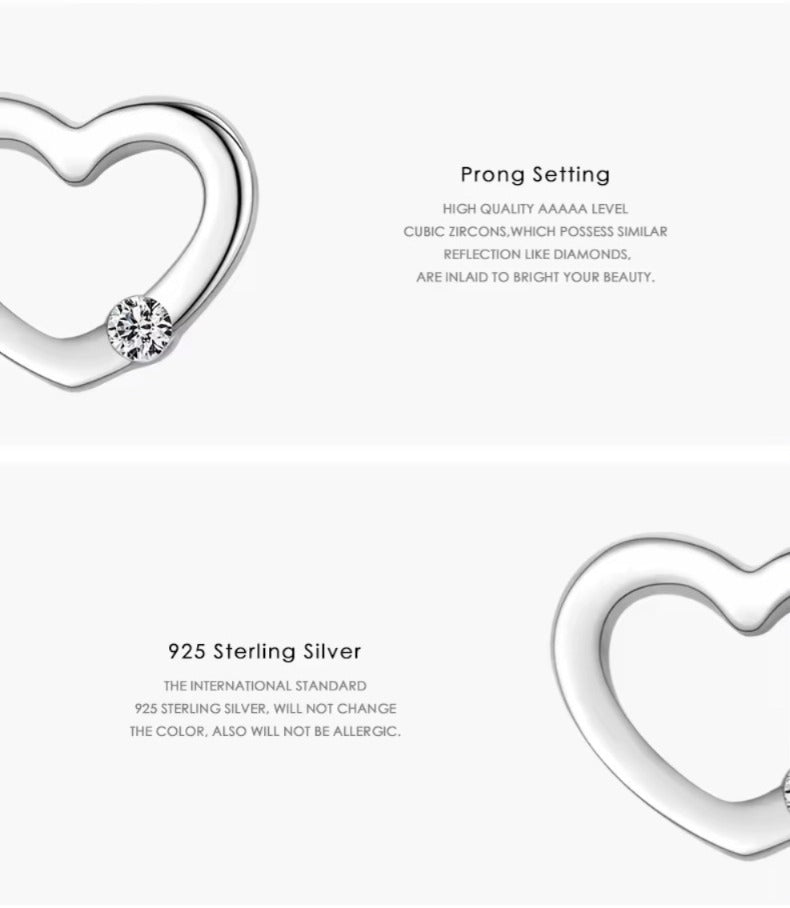 pendientes de plata esterlina 925 para mujer