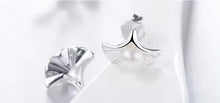 Load image into Gallery viewer, pendientes de plata de ley 925 con perlas naturales de agua dulce para mujer