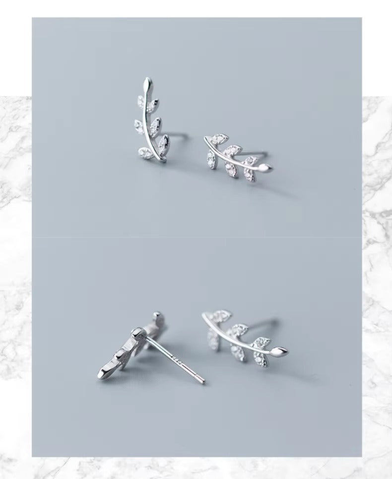 Vinage-pendientes de tuerca de árbol de la vida para mujer, de Plata de Ley 925, a la moda