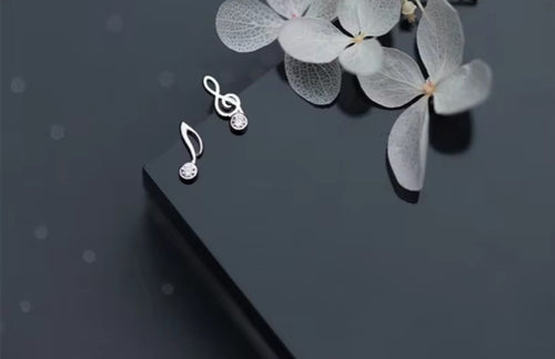 pendientes de plata de ley 925 con zirconia cúbica para mujer