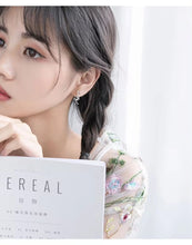 Load image into Gallery viewer, pendientes de plata de ley 925 con forma de gato y Animal, joyería romántica