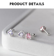 Load image into Gallery viewer, pendientes de plata de ley 925 para mujer