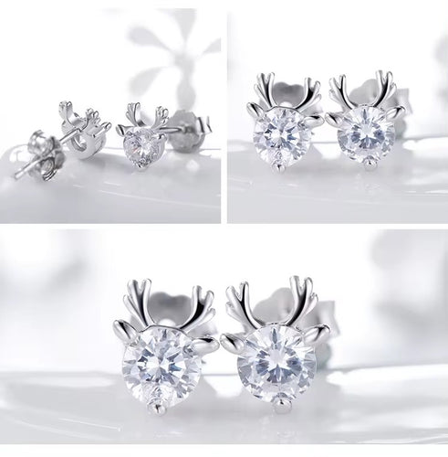 pendientes de tuerca de ciervo Milu para mujer