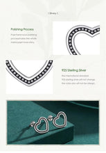 Load image into Gallery viewer, pendientes de plata de ley 925 auténtica para mujer