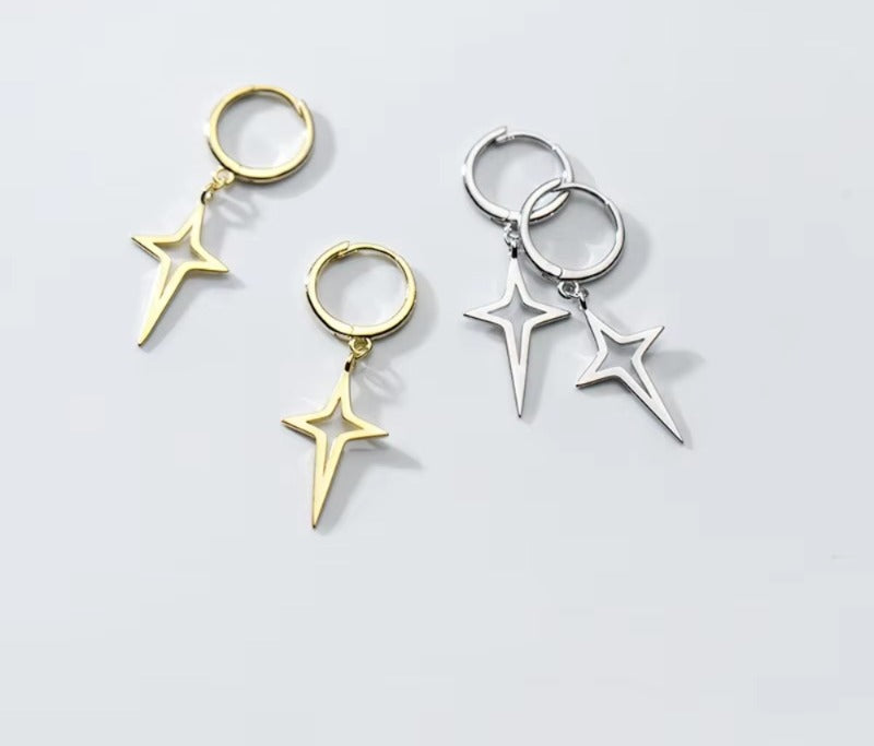 pendientes de plata esterlina 925 auténtica para mujer