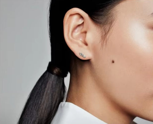 pendientes de plata esterlina 925 auténtica para mujer y niña, aretes con alas