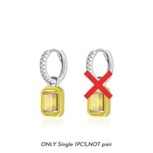 Load image into Gallery viewer, pendientes de aro de Plata de Ley 925 para mujer