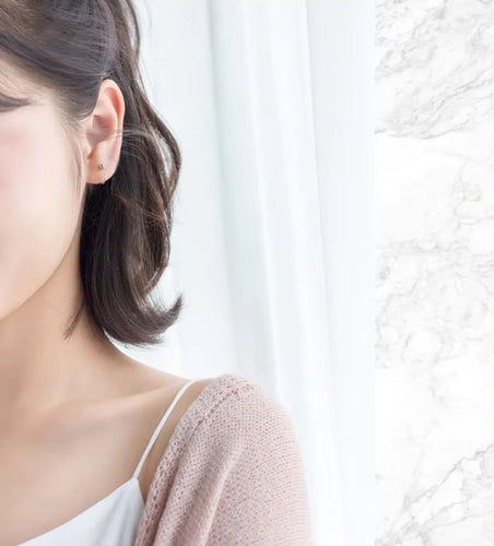 pendientes de aro de plata de ley 2021 auténtica para mujer, aretes de aro sencillos con cuentas redondas