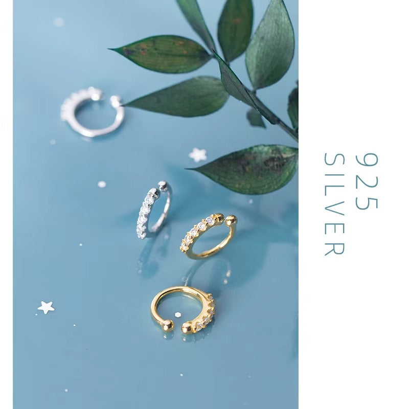 pendientes de plata de primera ley y circón para mujer, aretes pequeños, plata esterlina 100%