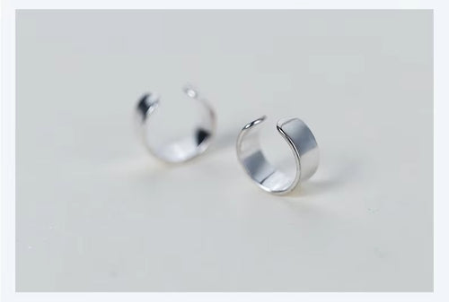 pendientes minimalistas de Plata de Ley 925 para mujer y niña