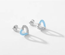 Load image into Gallery viewer, pendientes de plata de ley 925 para mujer