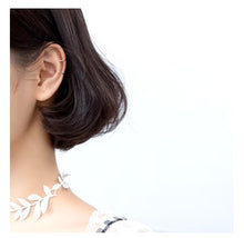 Load image into Gallery viewer, pendientes de Clip de Plata de Ley 925 para mujer, aretes de cuentas simples y lindas