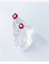 Load image into Gallery viewer, pendientes de plata de ley 100% 925 para mujer, aretes de gato de alta calidad