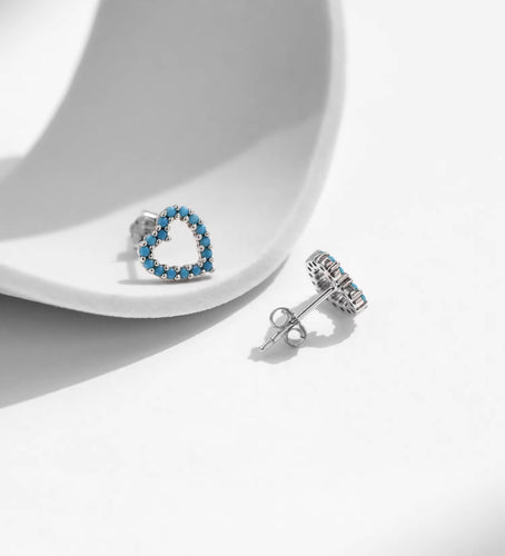 pendientes sencillos de Plata de Ley 925 para mujer