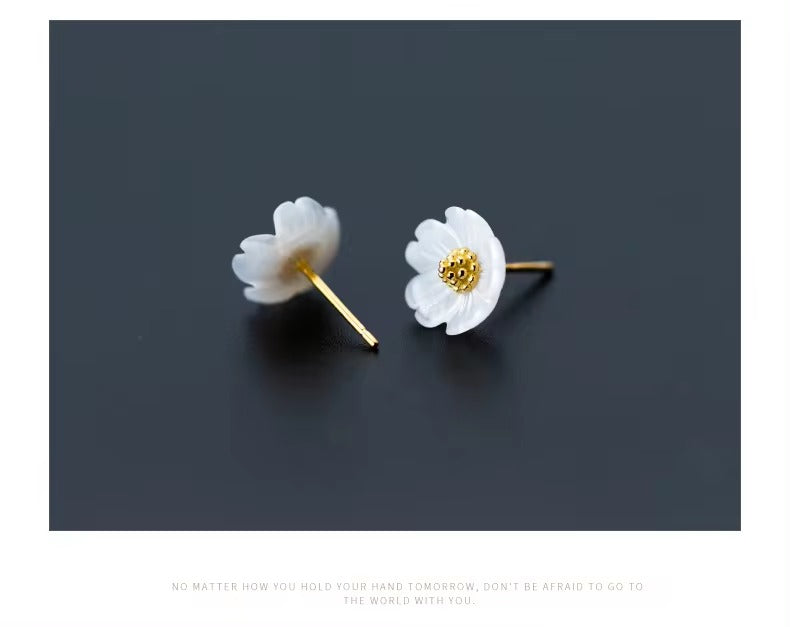 pendientes de plata de ley 100% 925 para mujer