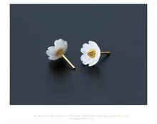 Load image into Gallery viewer, pendientes de plata de ley 100% 925 para mujer