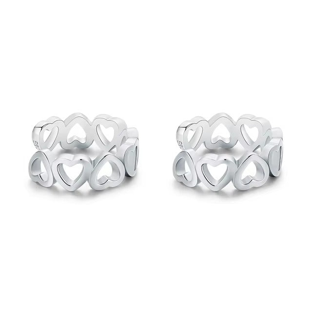 pendientes de plata esterlina 925 para mujer