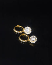 Load image into Gallery viewer, pendientes de plata de ley 925 con Circonia cúbica