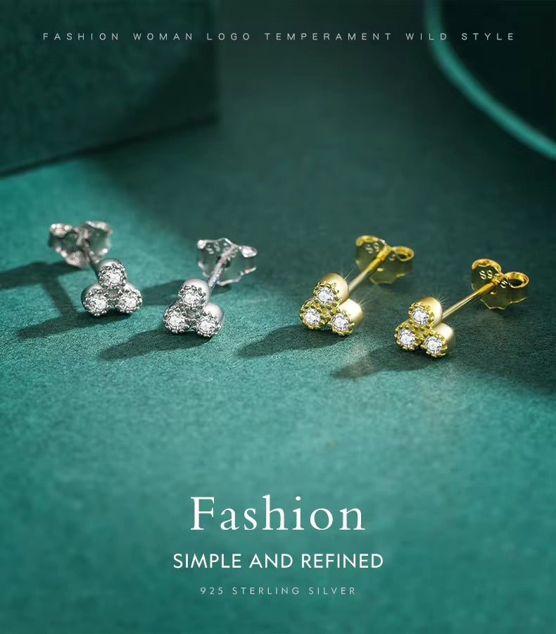 pendientes de tuerca pequeños para mujer