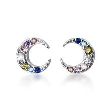 Load image into Gallery viewer, pendientes de plata esterlina 925 para mujer